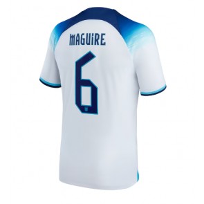 England Harry Maguire #6 Replika Hjemmebanetrøje VM 2022 Kortærmet